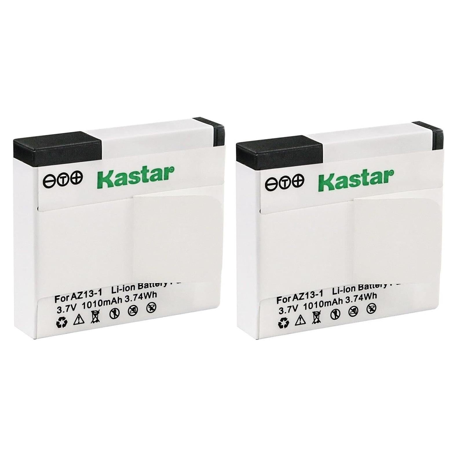 Kastar 2 Baterías Litio-ion 1010mAh para Cámara Xiaomi Yi