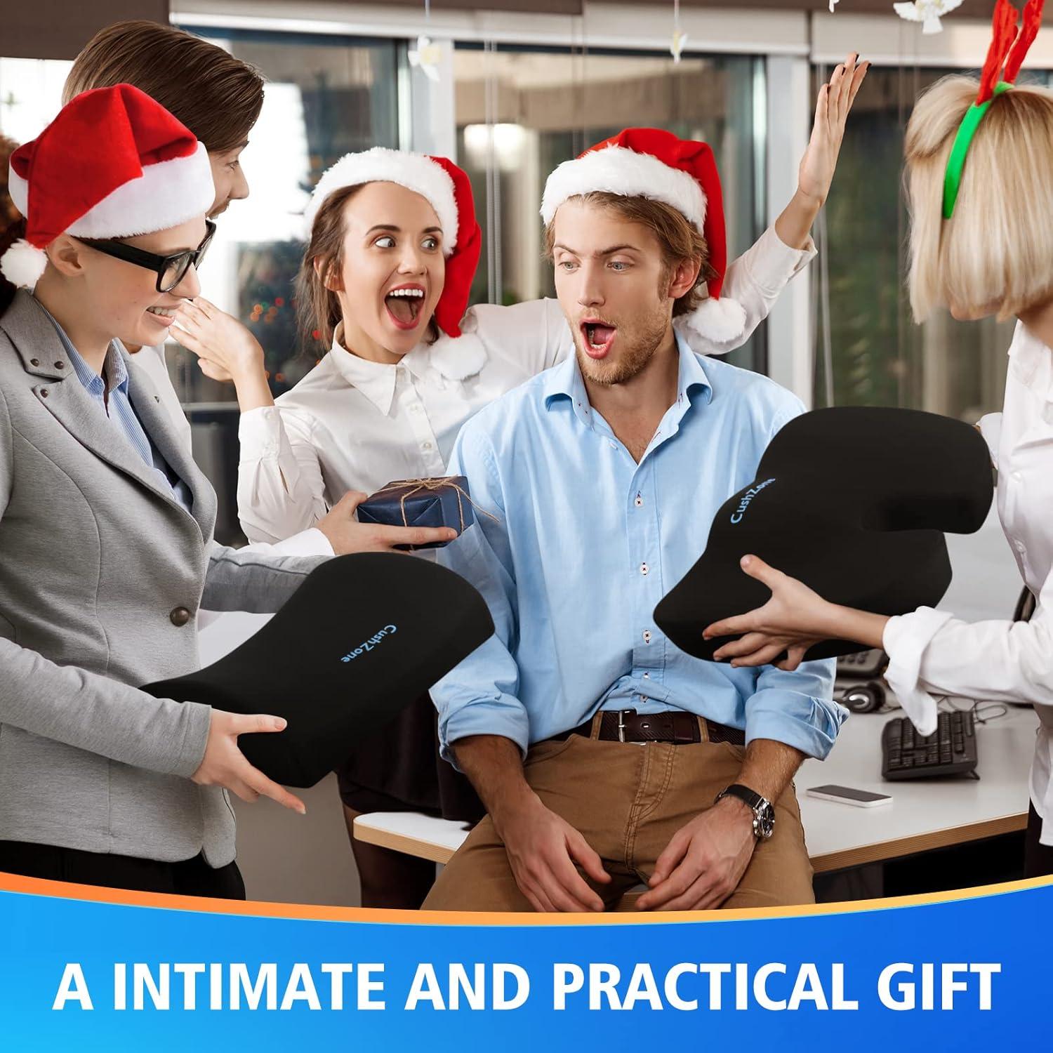 Cojín de Asiento CushZone con Soporte Lumbar Ajustable