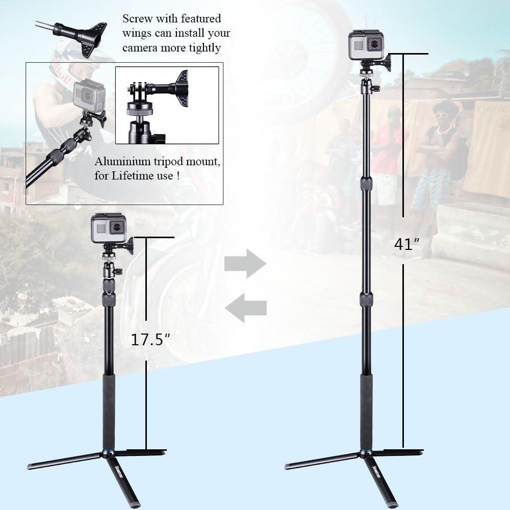 Smatree Palo Selfie Telescópico 44.5-104.1 cm para GoPro