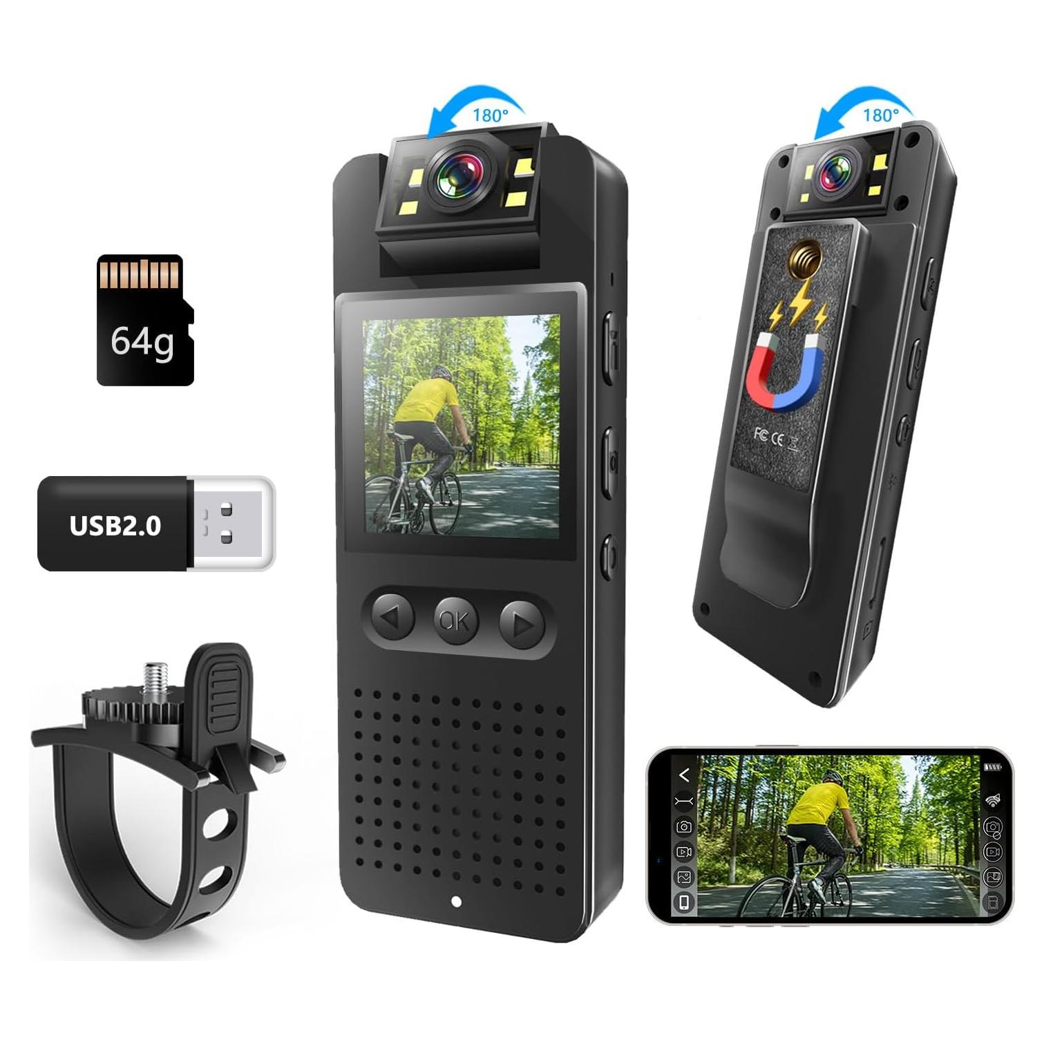 Cámara Deportiva Bextgoo CS16-01, 1080P FHD, 16MP, Visión Nocturna