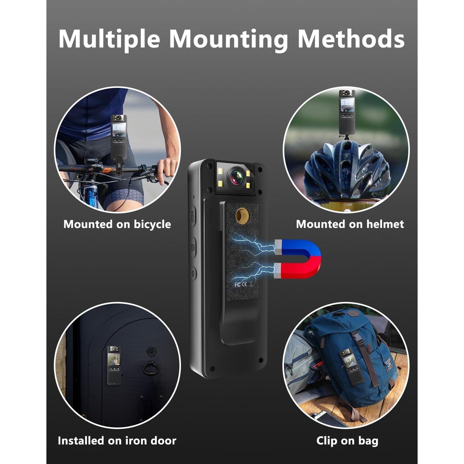 Cámara Deportiva Bextgoo CS16-01, 1080P FHD, 16MP, Visión Nocturna