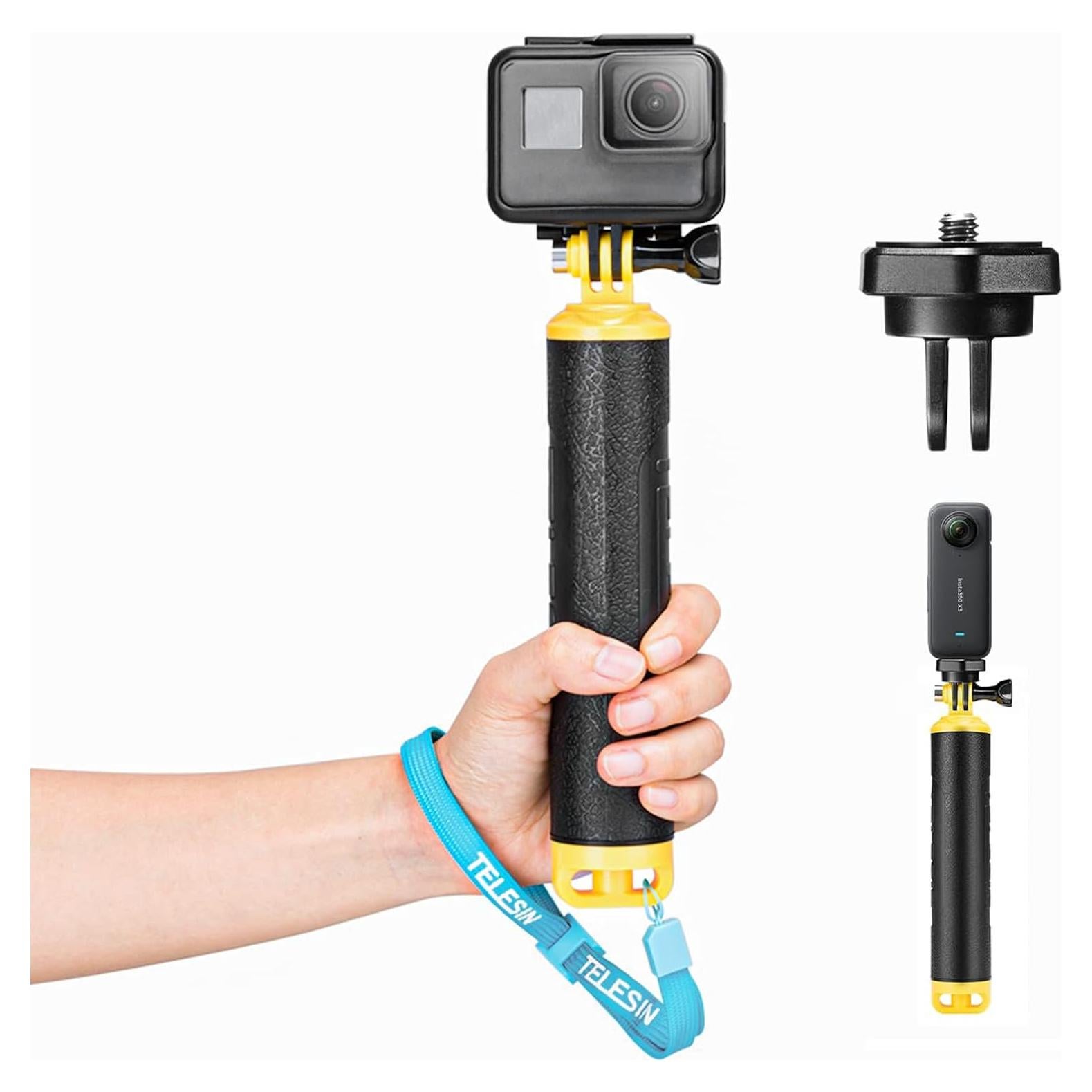 Palo Flotante Selfie TELESIN para GoPro y Cámaras de Acción
