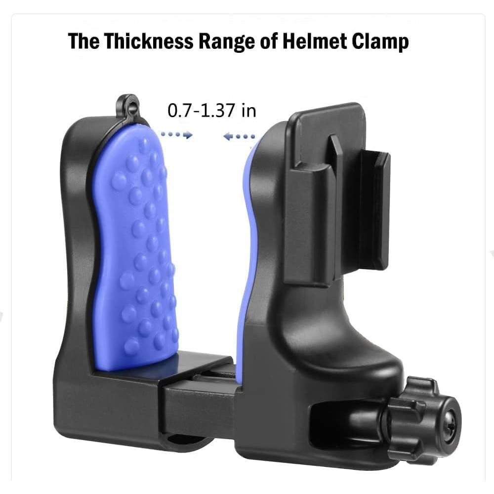 Soporte Clip para Mentón de Casco Motocicleta Lupholue - Compatible con GoPro y más