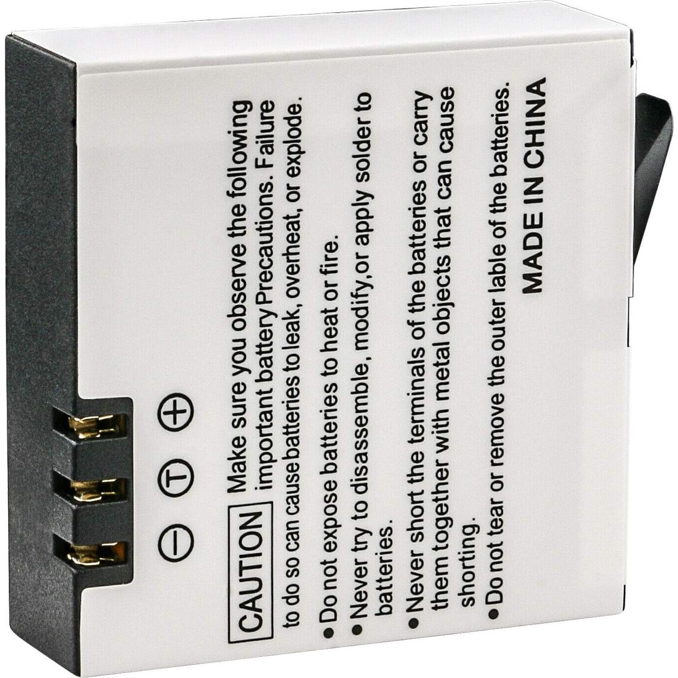 Kastar Paquete 4 Baterías Litio-Ion y Cargador USB para Xiaomi YI