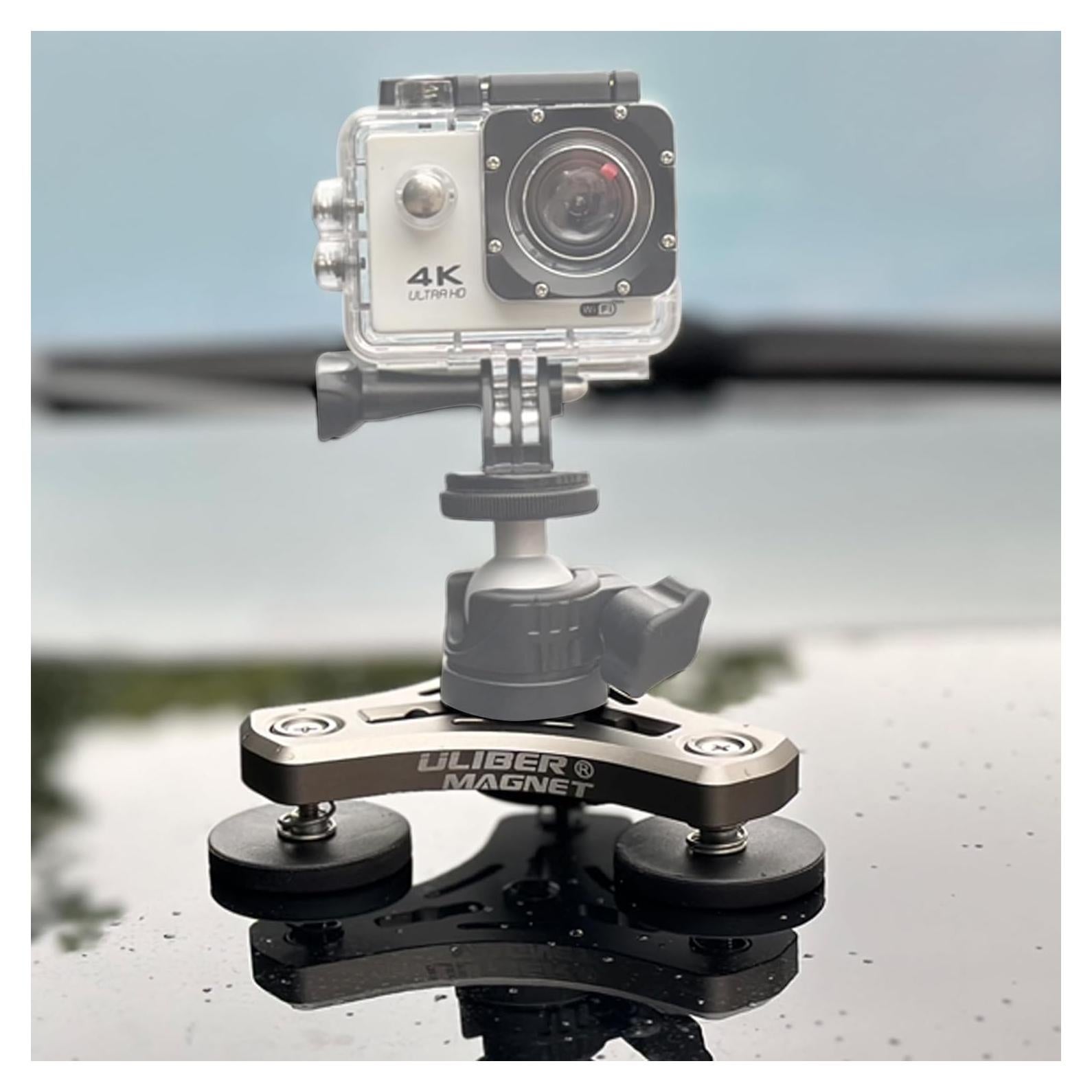 Soporte Magnético ULIBERMAGNET Triangular 100LB para Cámara