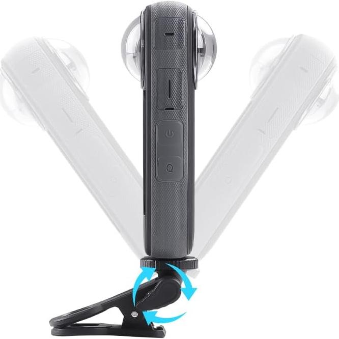 Clip de Montaje de Visera Solar Lupholue para Cámara de Acción