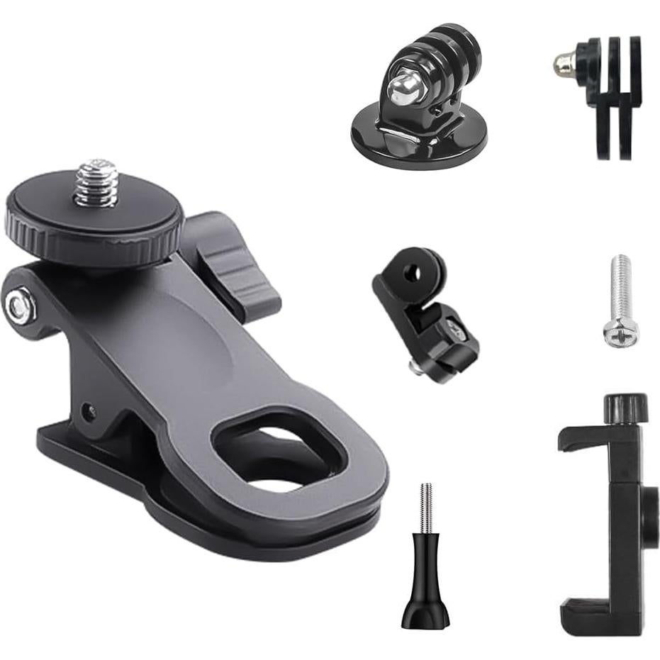 Clip de Montaje de Visera Solar Lupholue para Cámara de Acción