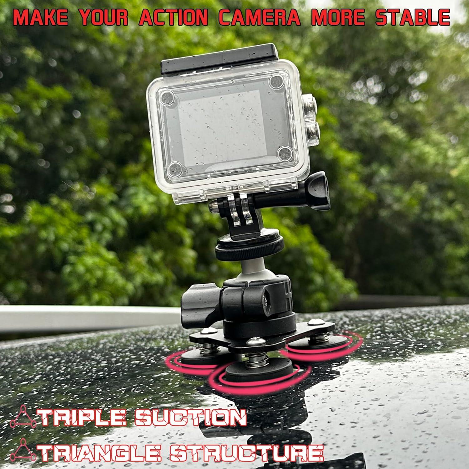 Soporte Magnético para Cámara ULIBERMAGNET 80LB Triangular