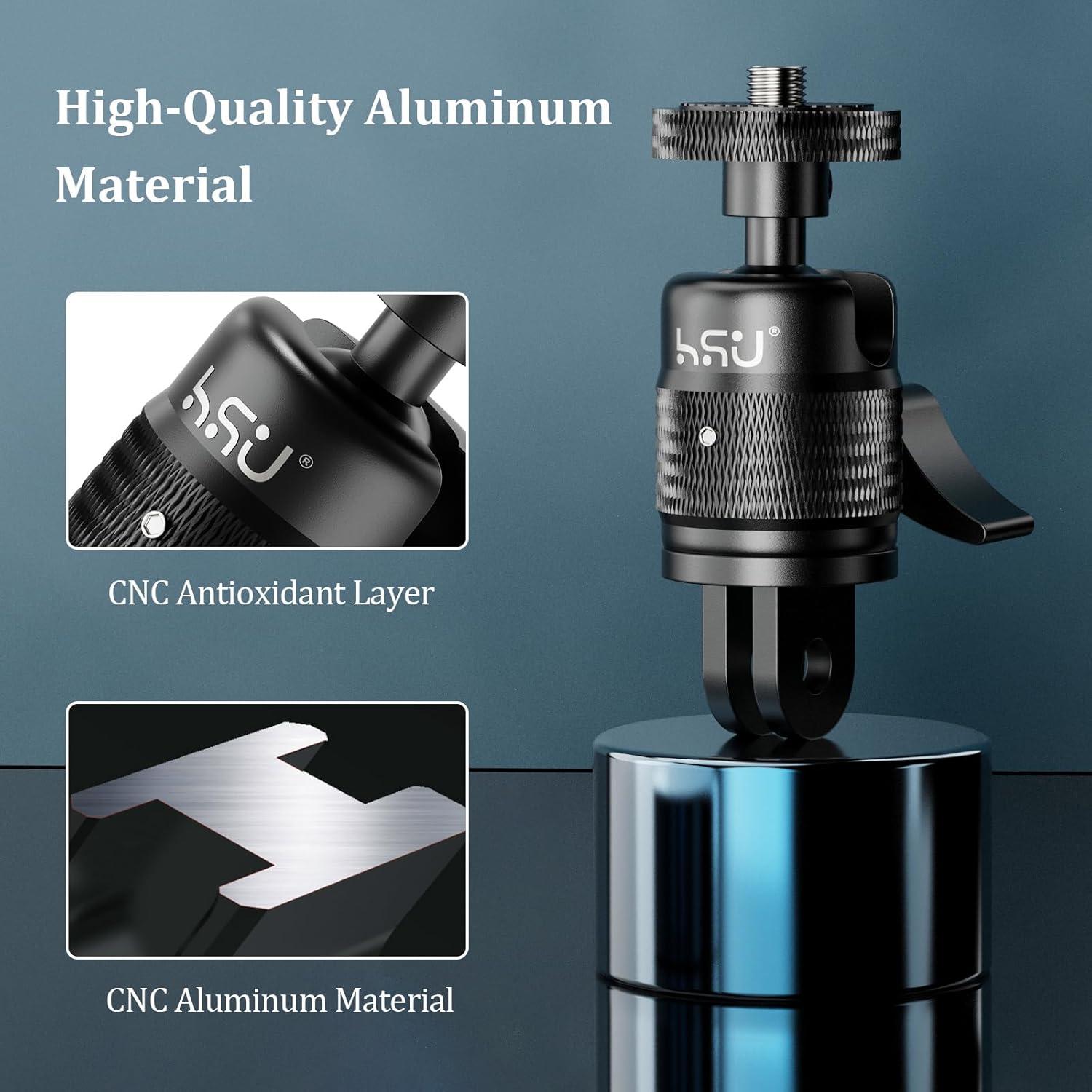 Soporte Vertical HSU para GoPro y Cámaras de Acción, 90 Grados