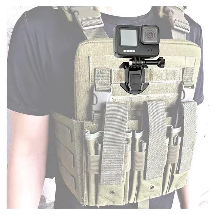 Soporte de Cámara Táctico MOLLE Lupholue para GoPro