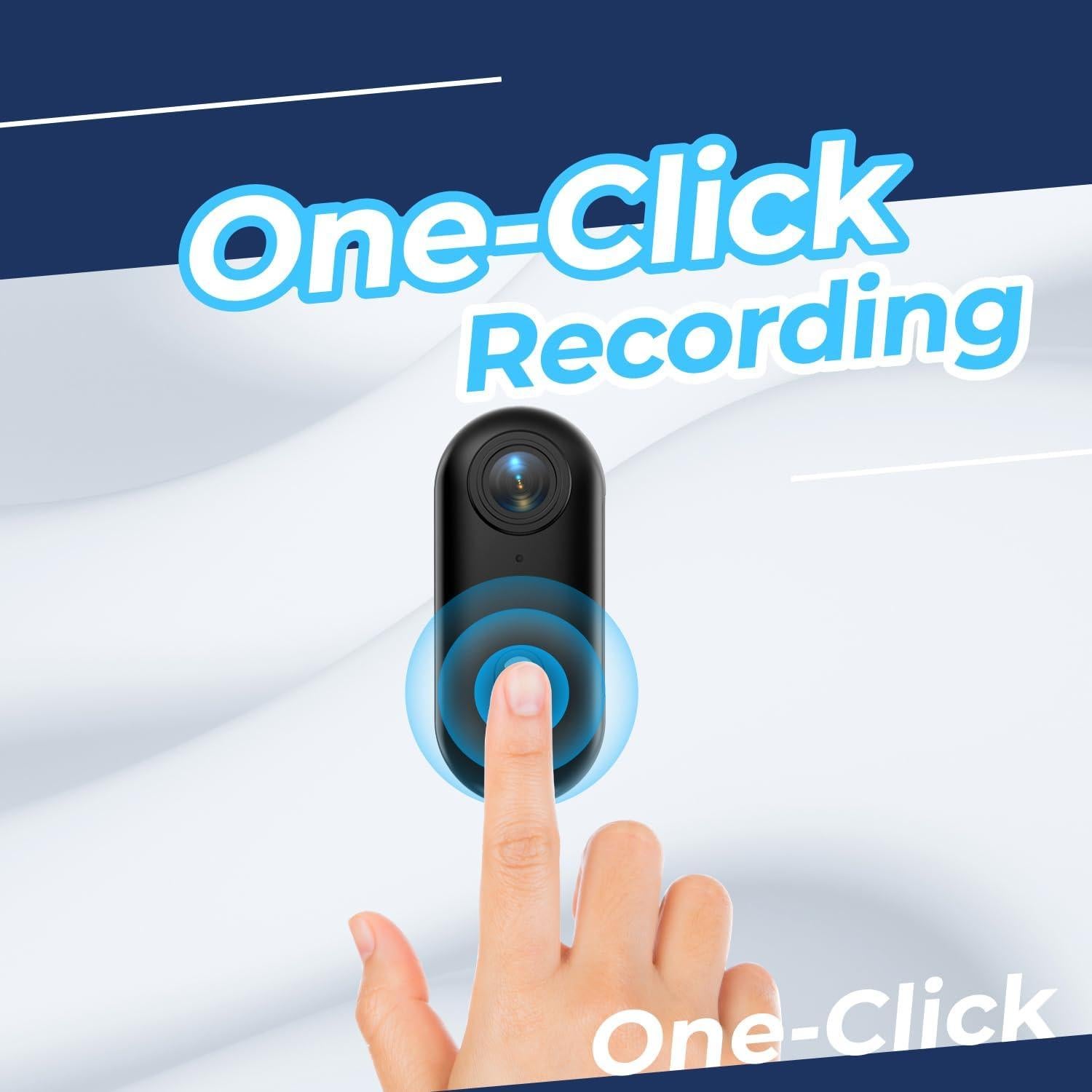 Cámara de Acción 4K Jinpei JS-10B con 64GB y Clips Magnéticos