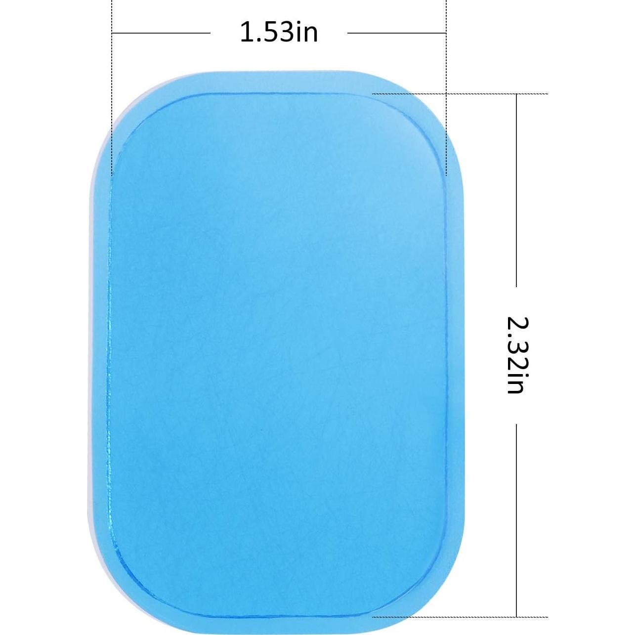 50 Almohadillas de Gel UYGHHK para Estimulador Abdominal