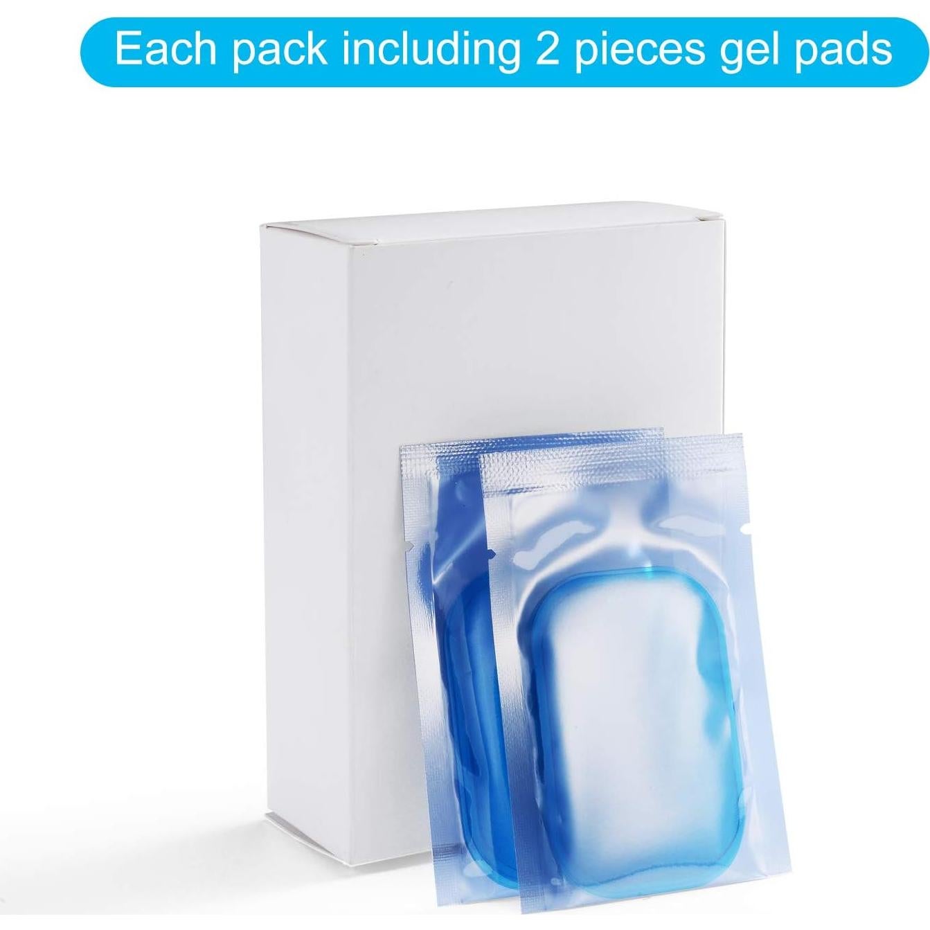 50 Almohadillas de Gel UYGHHK para Estimulador Abdominal