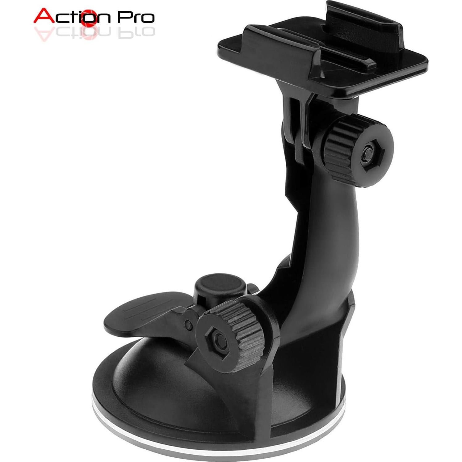 Soporte de Ventosa para Parabrisas Action Pro - Compatible con GoPro y Cámaras de Acción