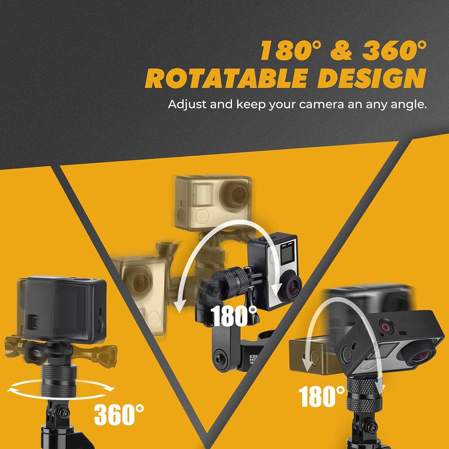 Soporte de Cámara KEMIMOTO Multi-Ajustable para UTV/ATV