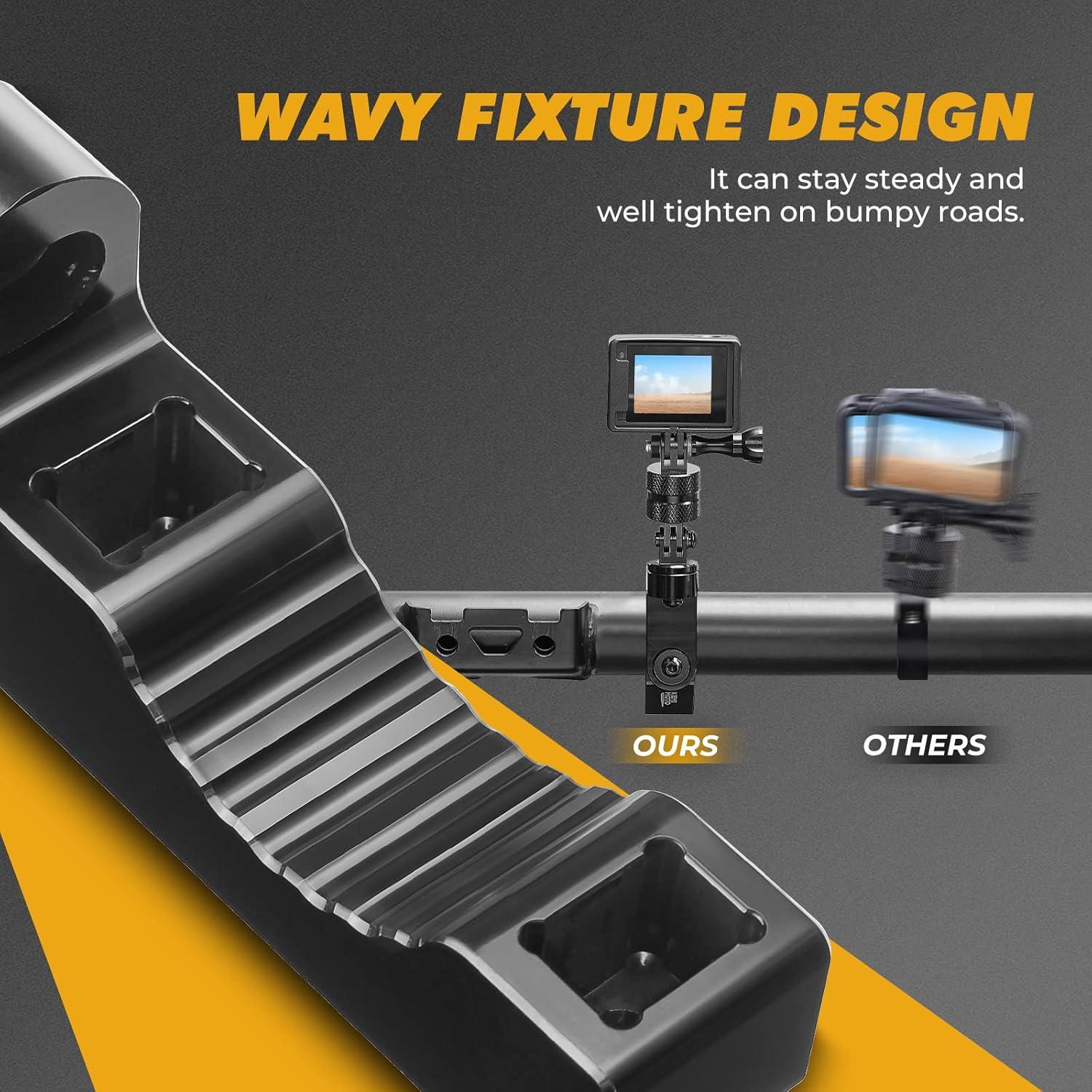 Soporte de Cámara KEMIMOTO Multi-Ajustable para UTV/ATV