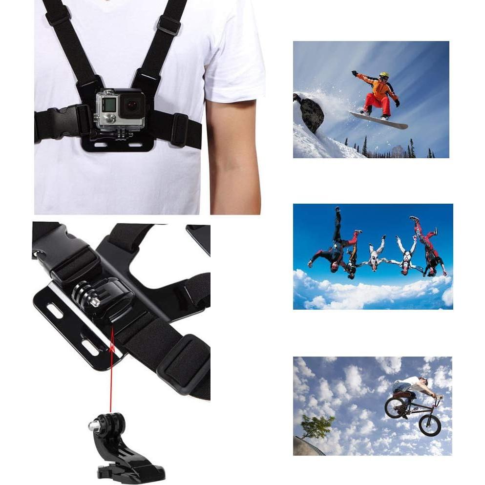 Arnés de Pecho Ajustable VVHOOY para Cámara de Acción