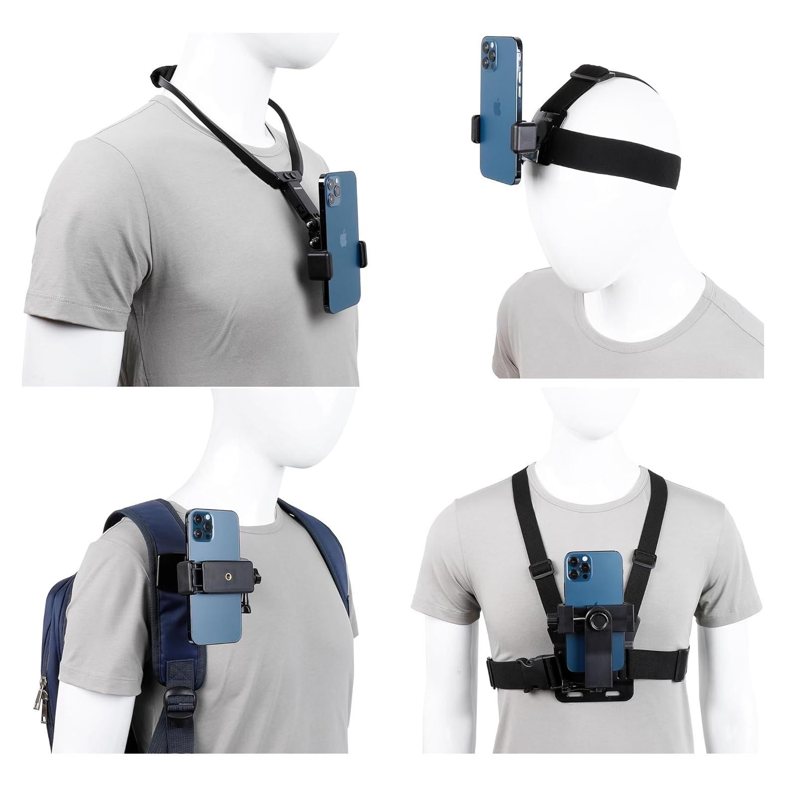 Kit de Montaje PellKing para Teléfonos y Cámaras Deportivas