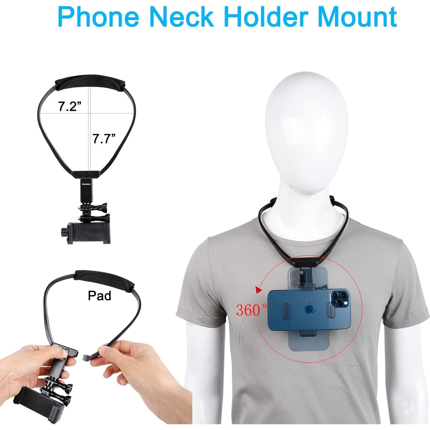 Kit de Montaje PellKing para Teléfonos y Cámaras Deportivas