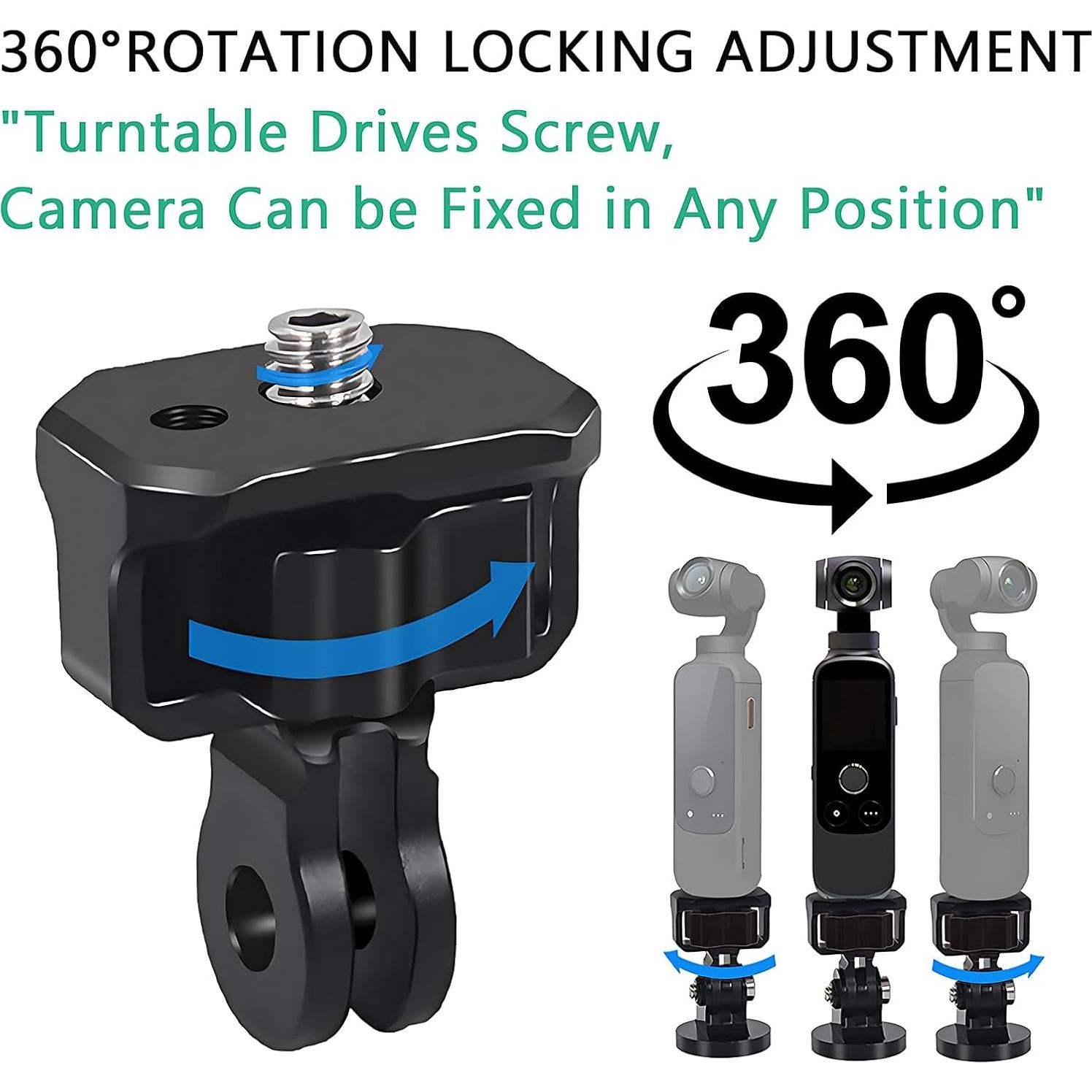 Adaptador de Conversión para Trípode de Cámara NKRSCP 1/4"