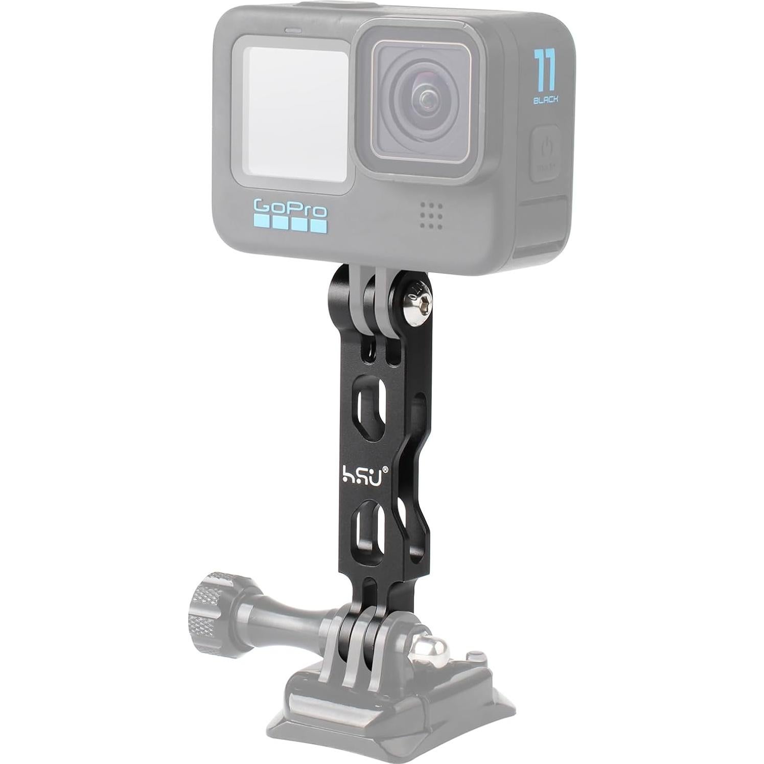 Brazo de Extensión HSU para GoPro - Soporte de Aluminio 18g