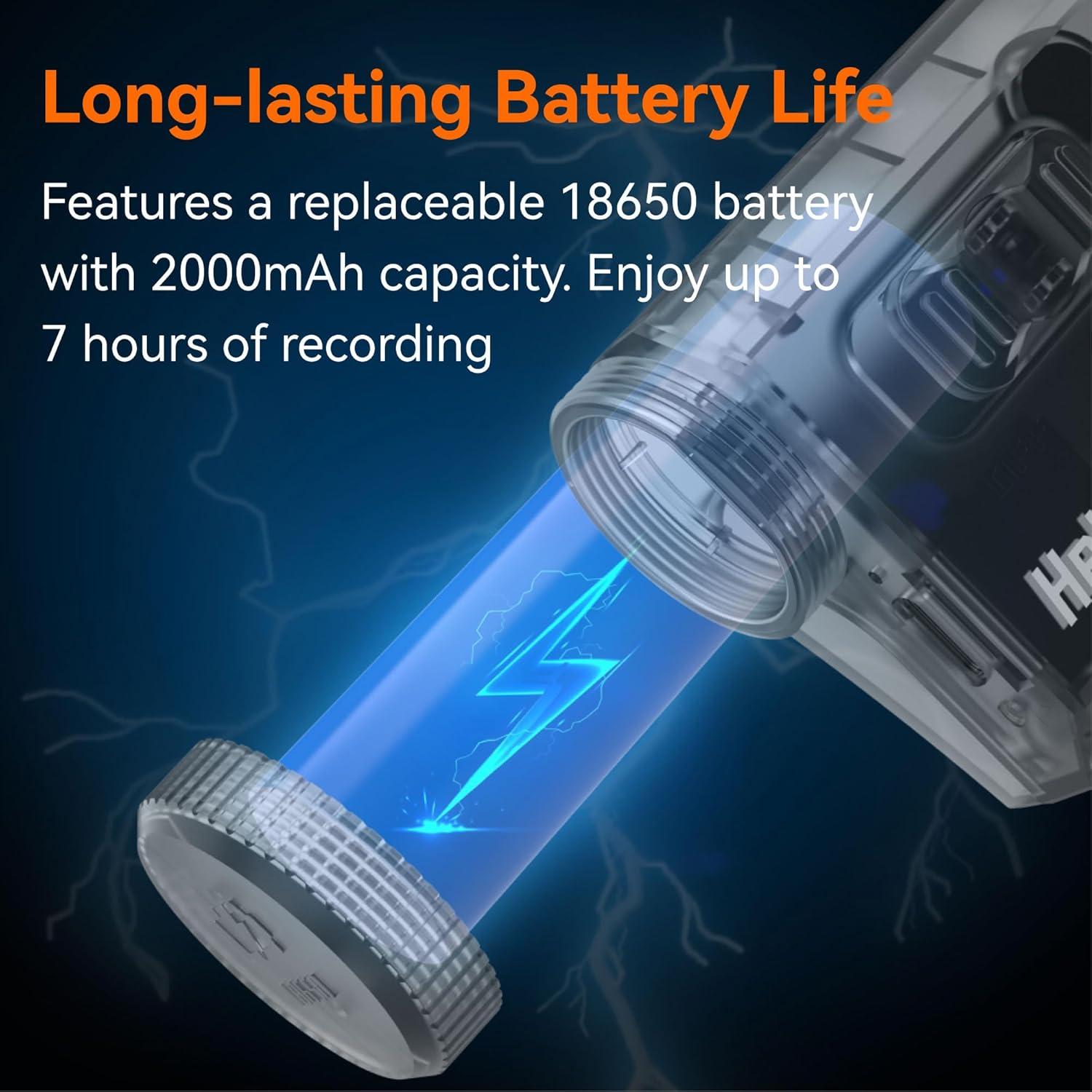 Cámara de casco RunCam HelmetCam 1080P con WiFi y 7h grabación