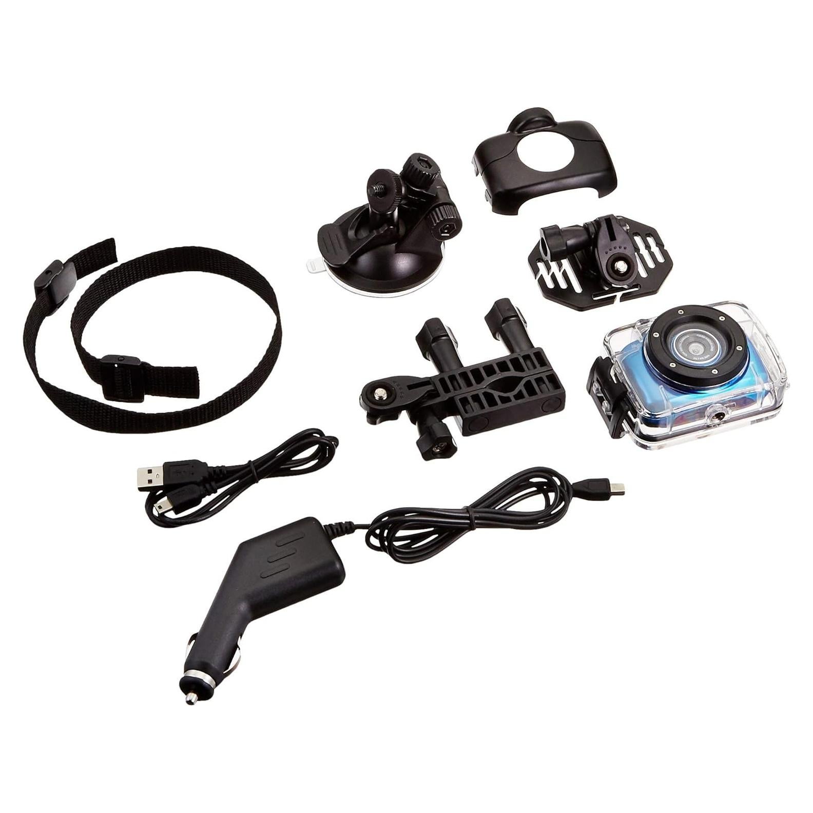 Cámara de Acción Mini HD Sound Around GDV123BL 5MP Azul