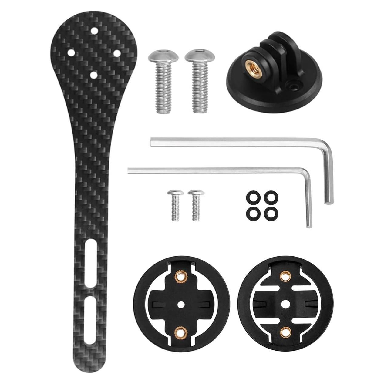 Soporte para Computadora de Ciclismo Wolfride de Fibra de Carbono