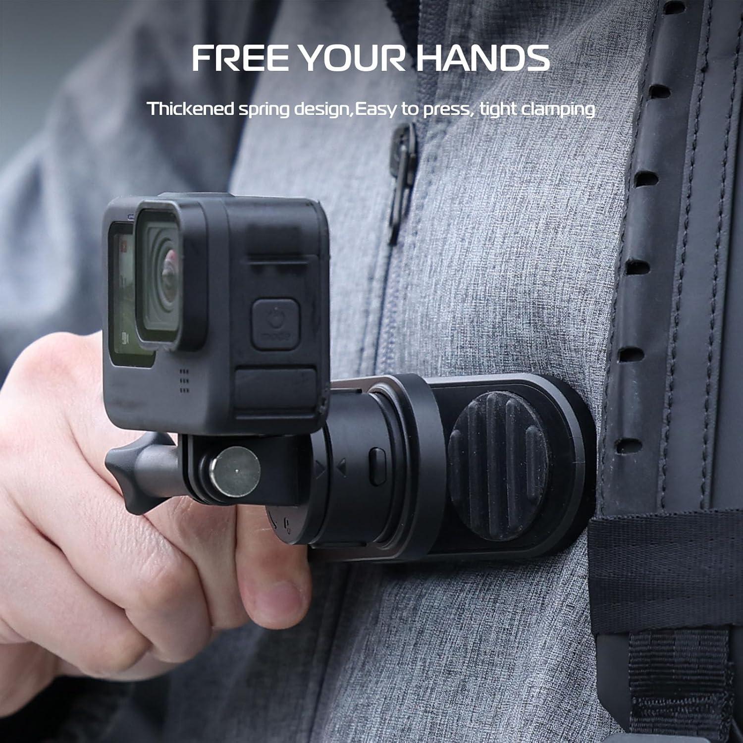 Soporte de Mochila ULANZI Go Quick II para Cámara de Acción