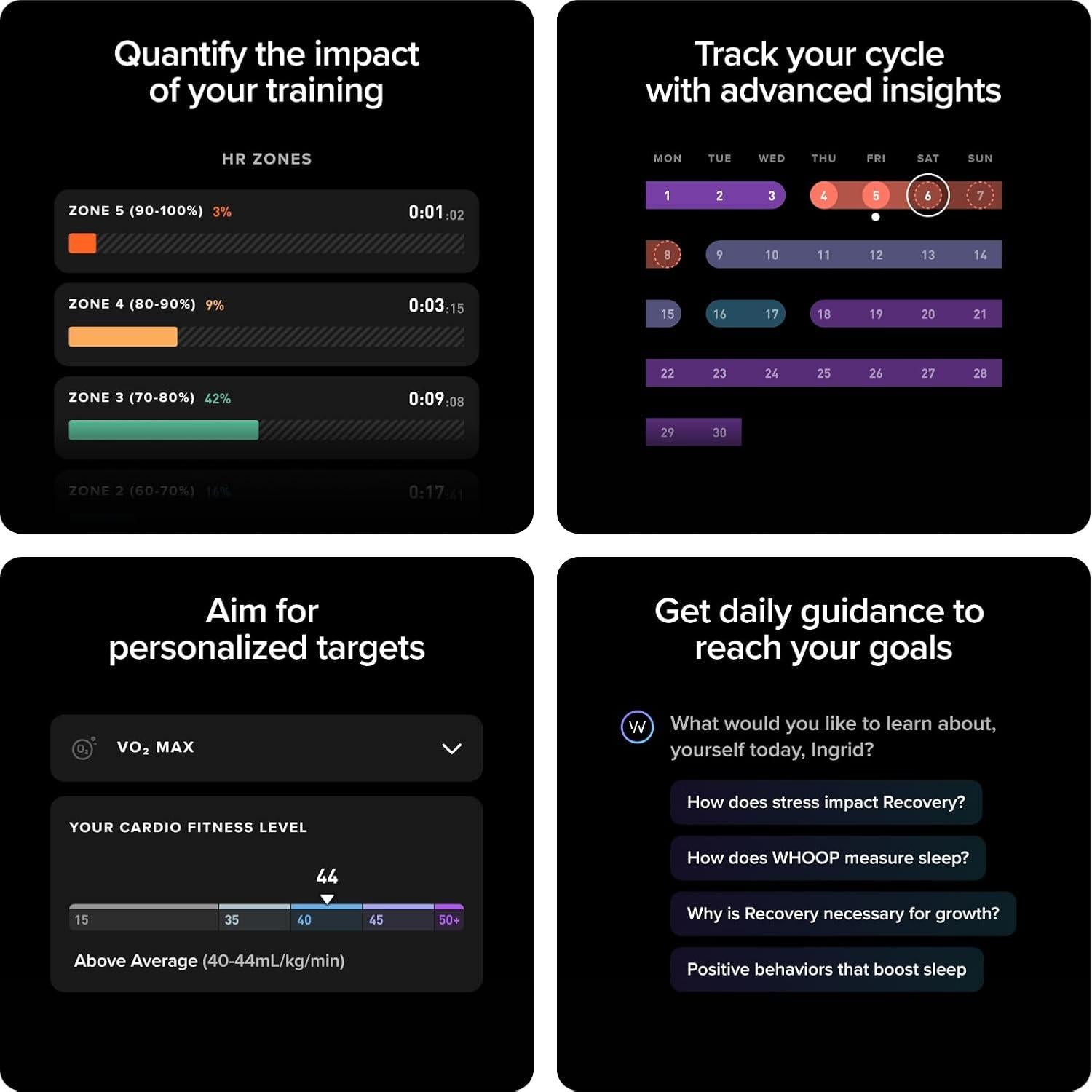 WHOOP One - Membresía 12 meses + Dispositivo 5.0 Salud