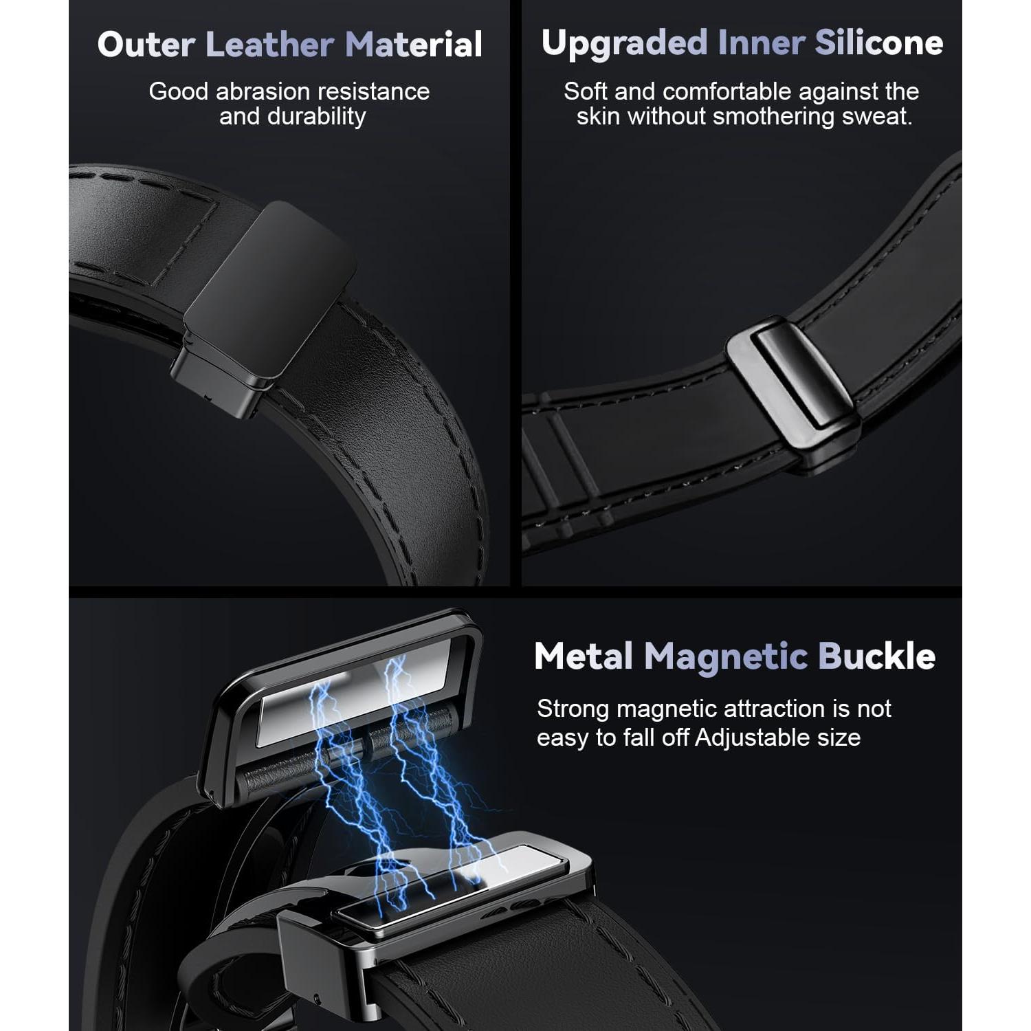 GPS Smart Watches for Men,1.43"AMOLED Fitness Tracker with LED Flashlight/Compass/530mAh Battery/Pedometer, Heart Rate/SpO2/Sleep Monitor 5ATM Outdoor Sports Smartwatch for Android iOS,100+Sport Modes