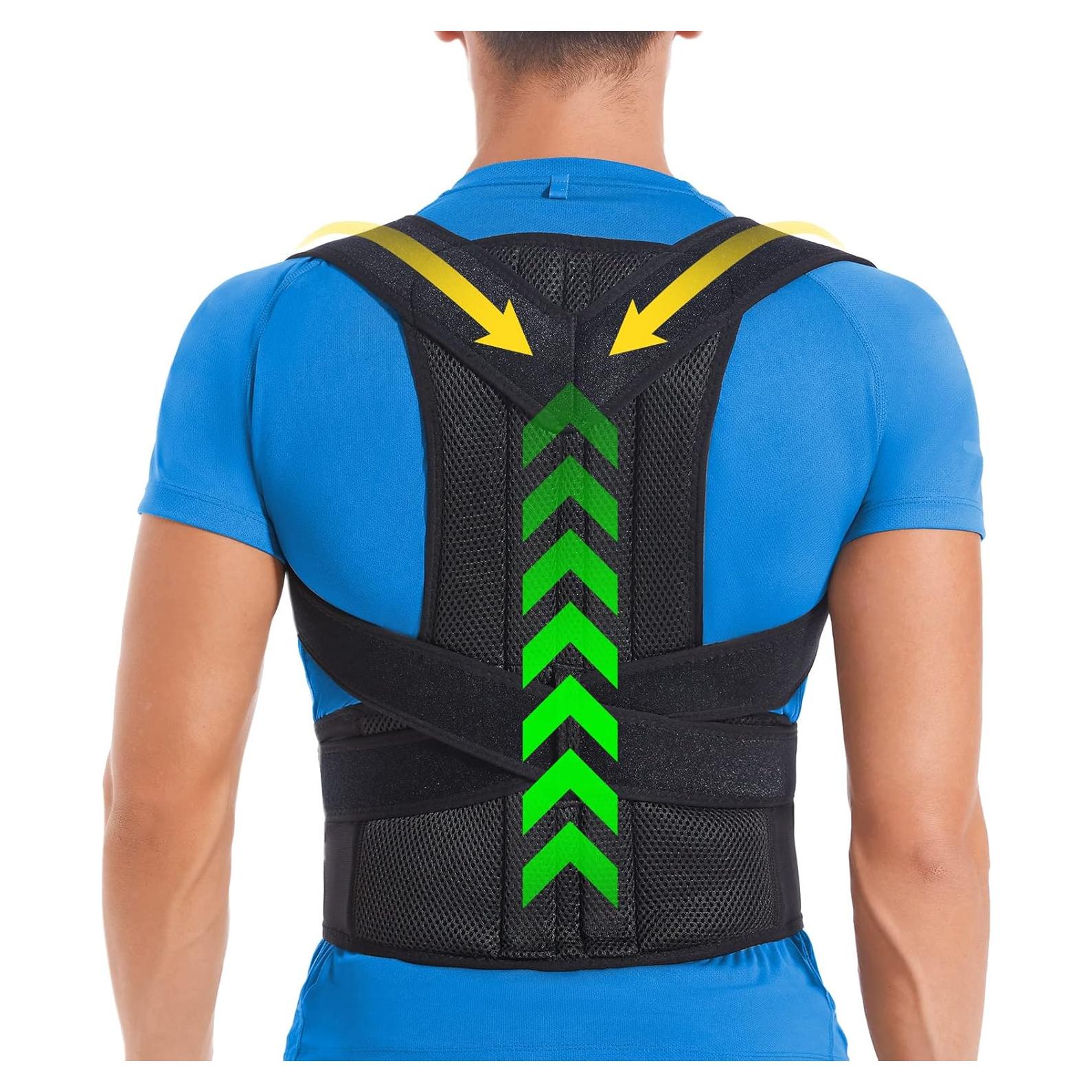 Corrector de Postura DIANMEI Ajustable para Alivio Espalda