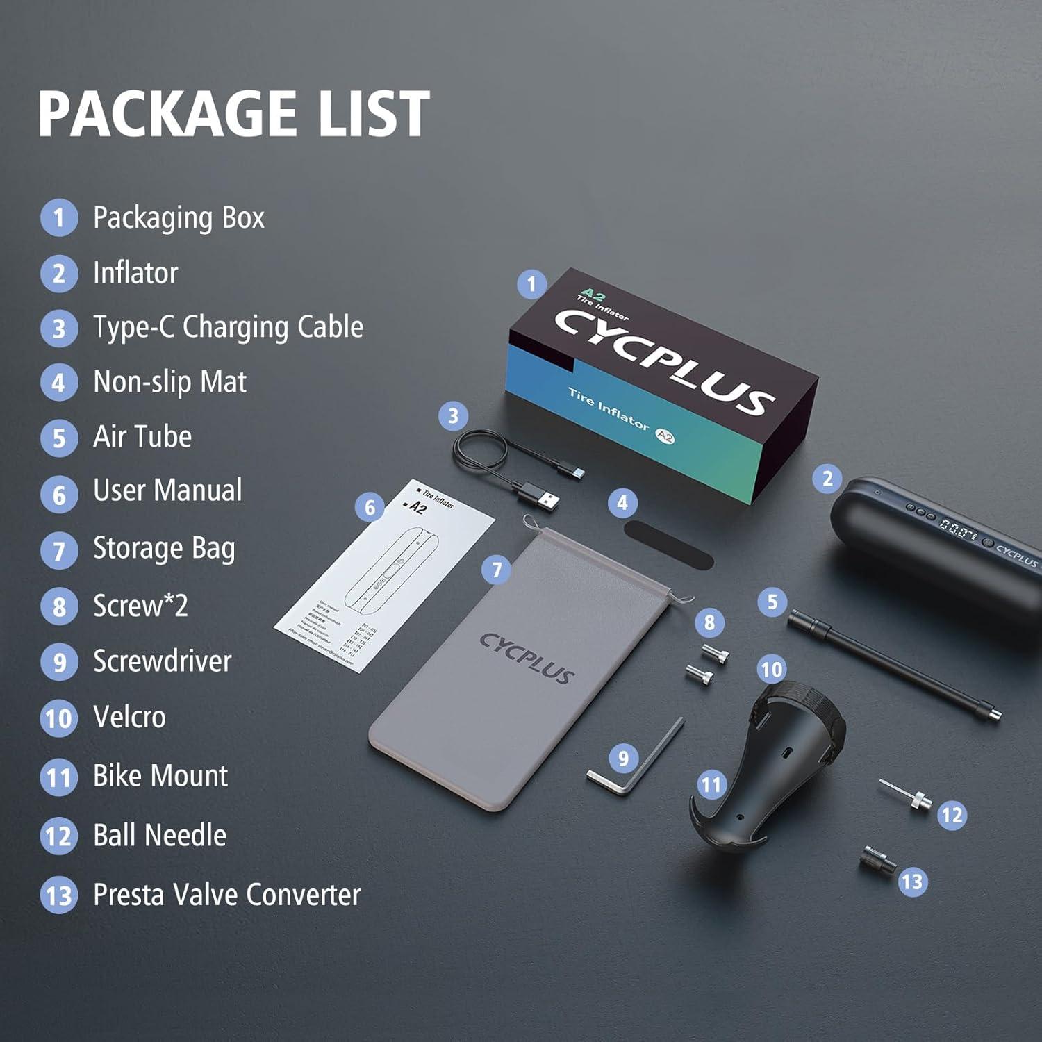 Compresor de Aire Eléctrico CYCPLUS A2 150 PSI Portátil