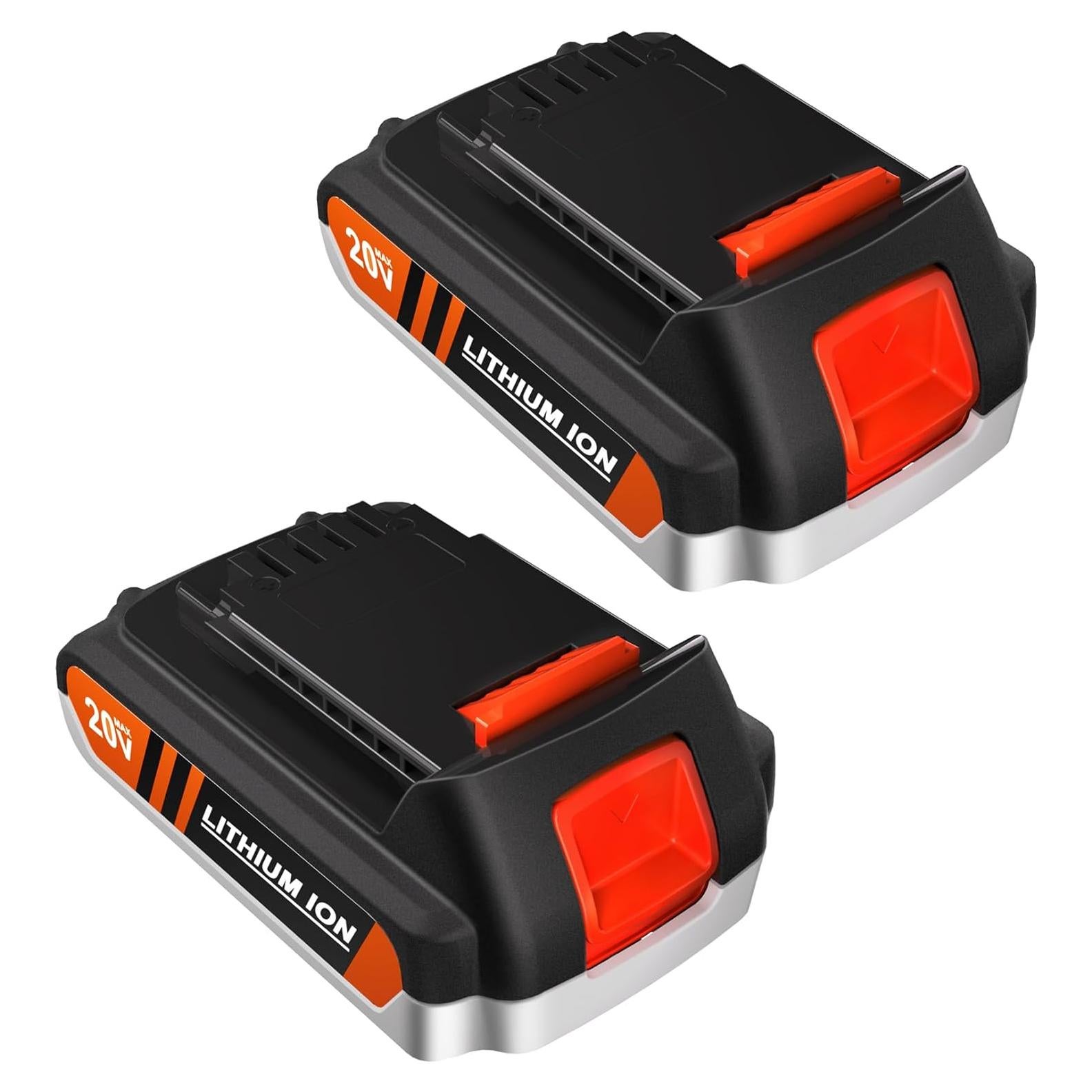 Paquete de 2 Baterías de 20V Leisuda para Black & Decker