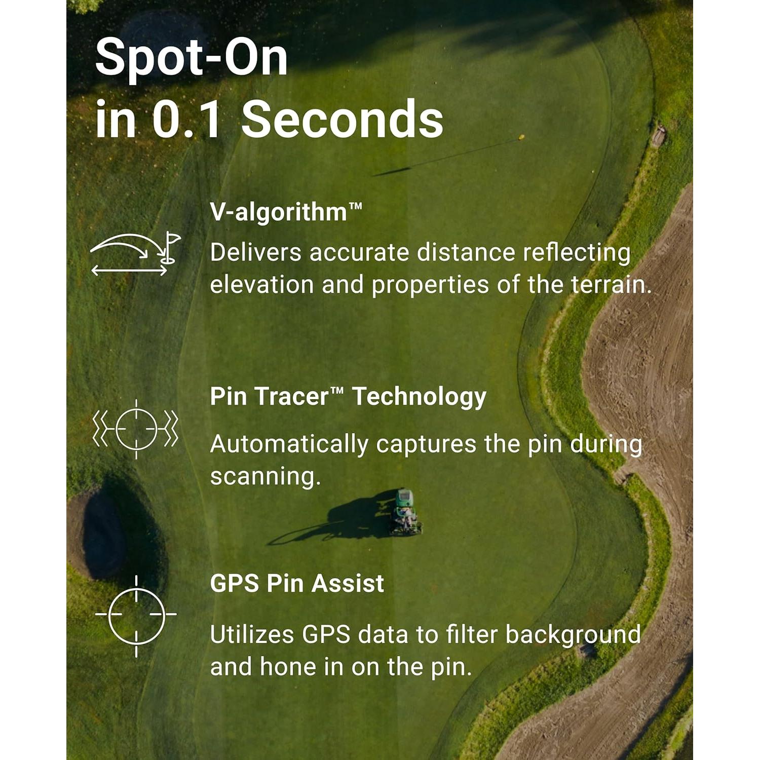 Medidor de Distancia Láser Voice Caddie SL3 GPS 731m