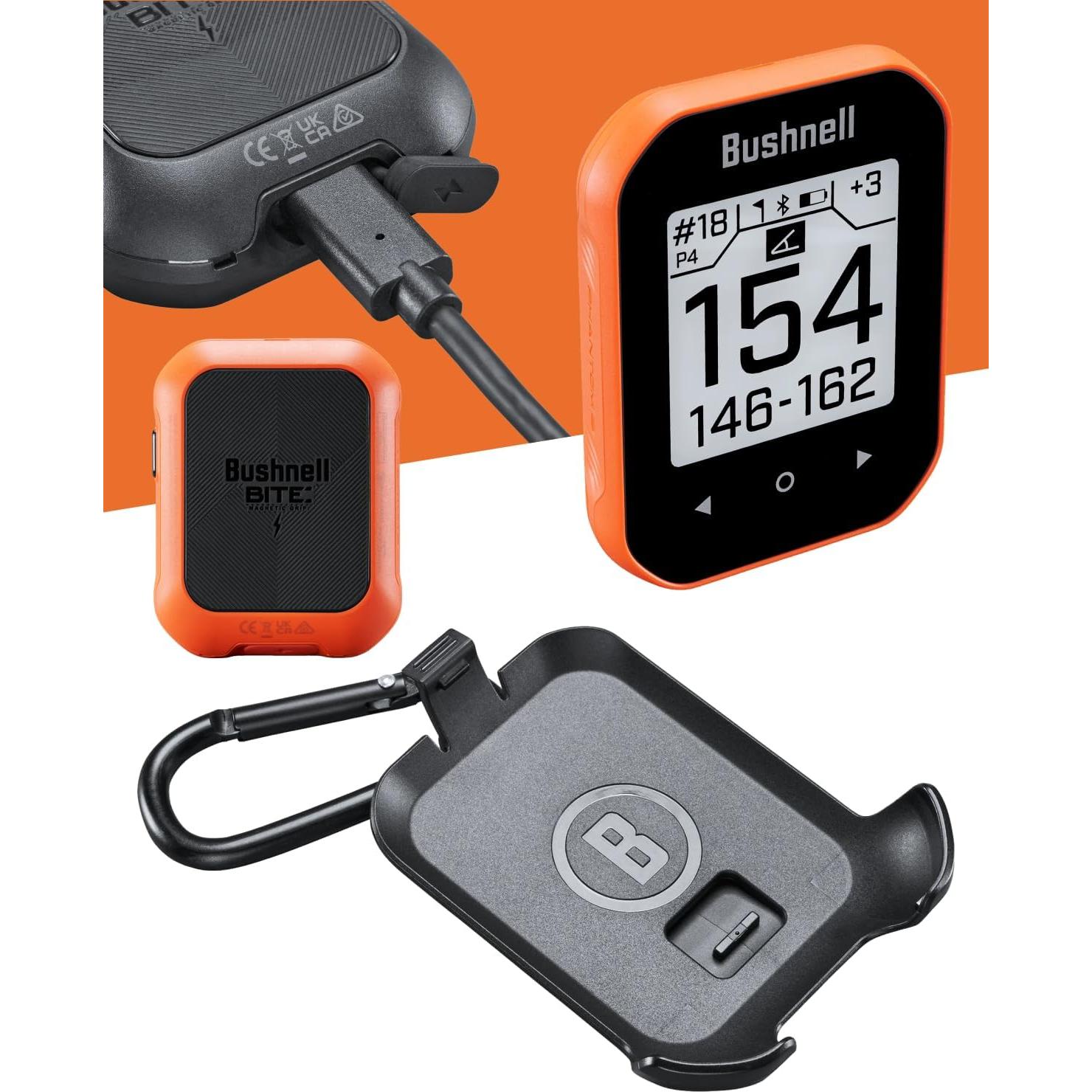 Bushnell Phantom 3 GPS para Golf Wearable4U Naranja con Paño