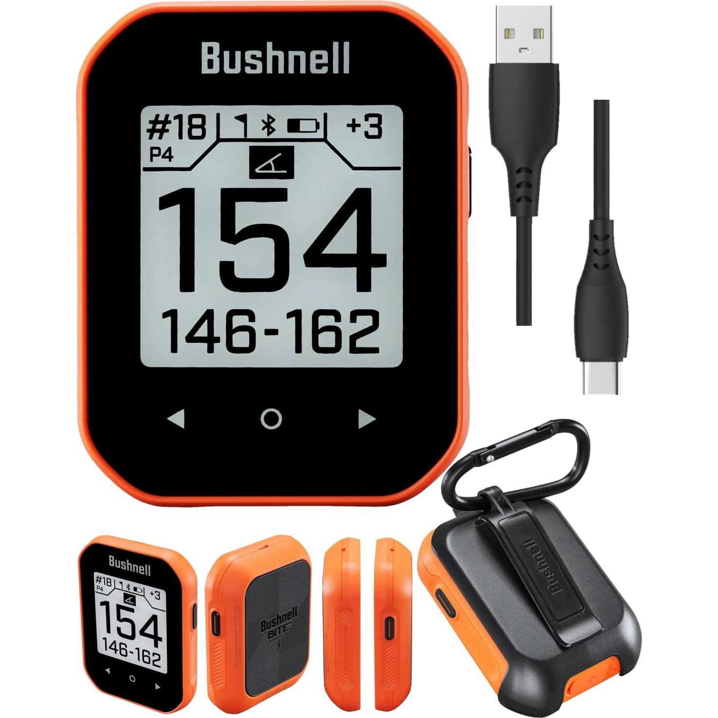 Bushnell Phantom 3 GPS para Golf Wearable4U Naranja con Paño