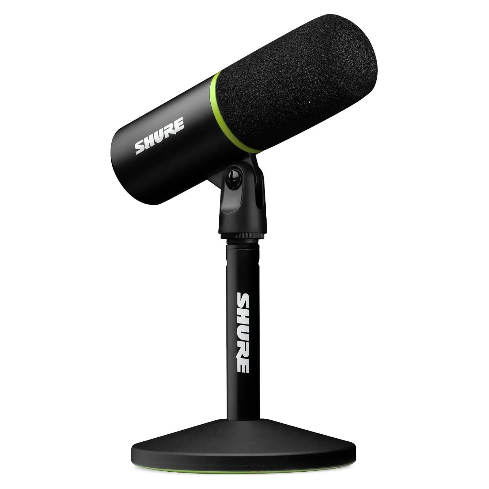 Micrófono Gaming Shure MV6 USB Dinámico con Soporte