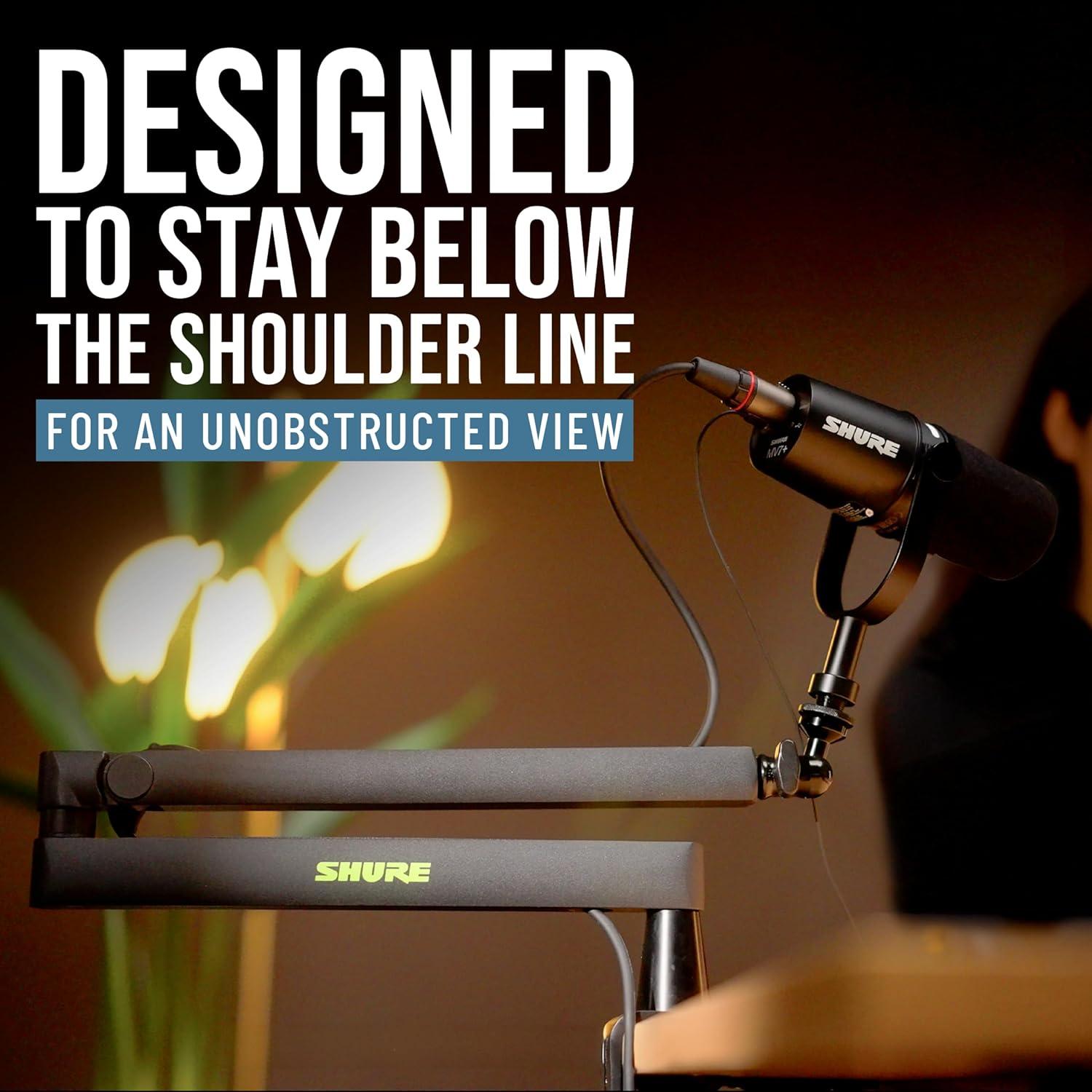 Soporte de Micrófono de Escritorio Shure SH-BROADCAST2 Ajustable