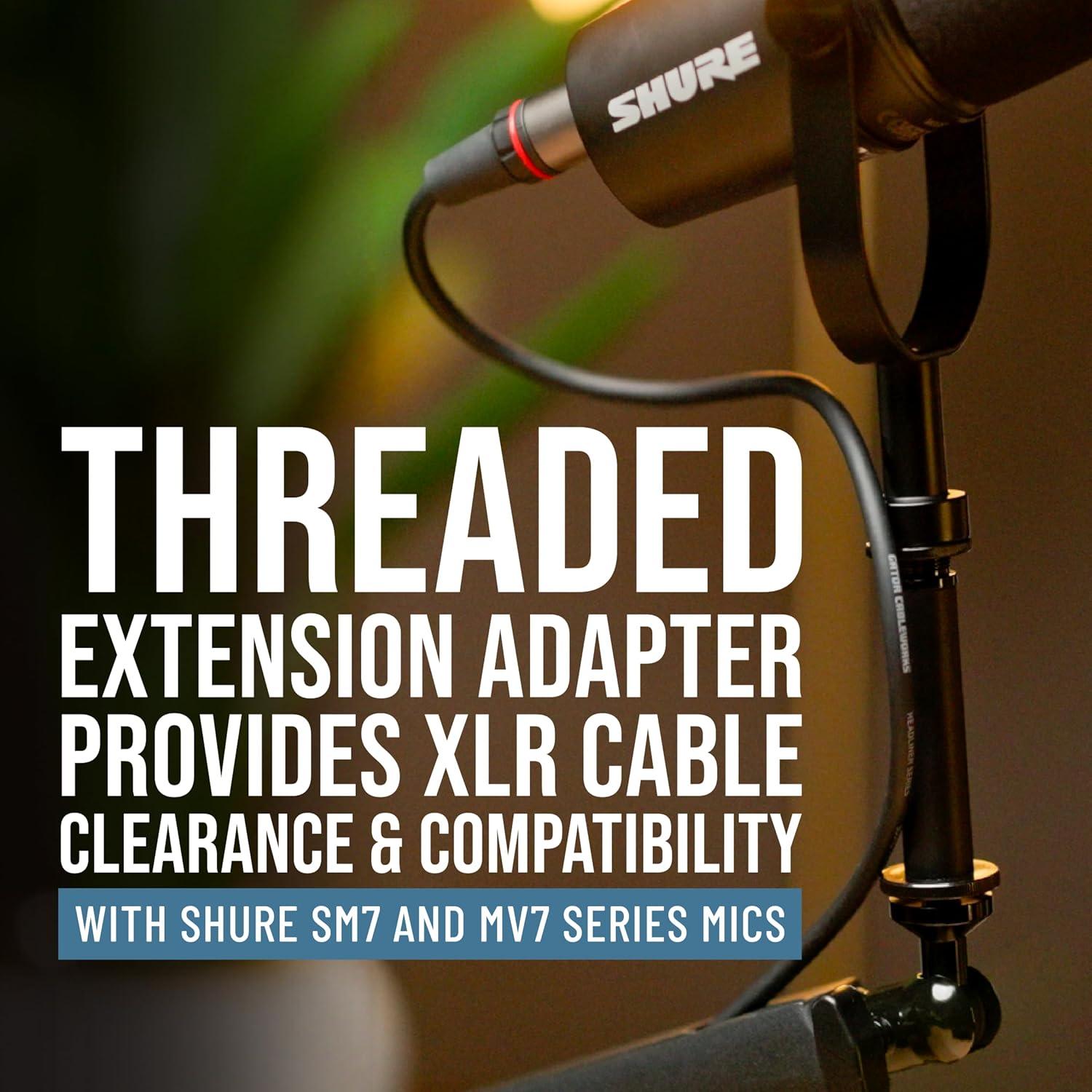 Soporte de Micrófono de Escritorio Shure SH-BROADCAST2 Ajustable