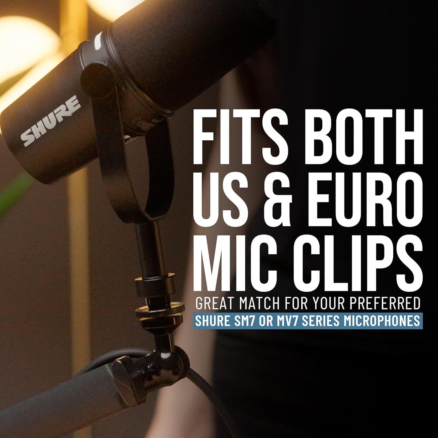 Soporte de Micrófono de Escritorio Shure SH-BROADCAST2 Ajustable