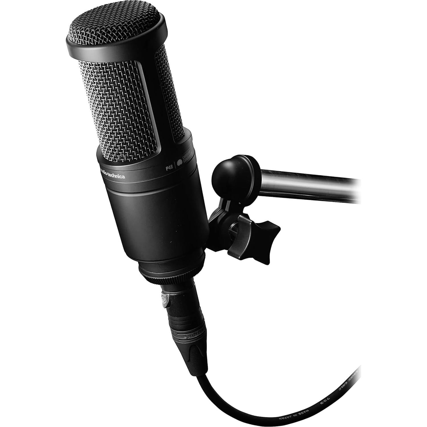 Micrófono de condensador cardioide Audio-Technica AT2020 XLR