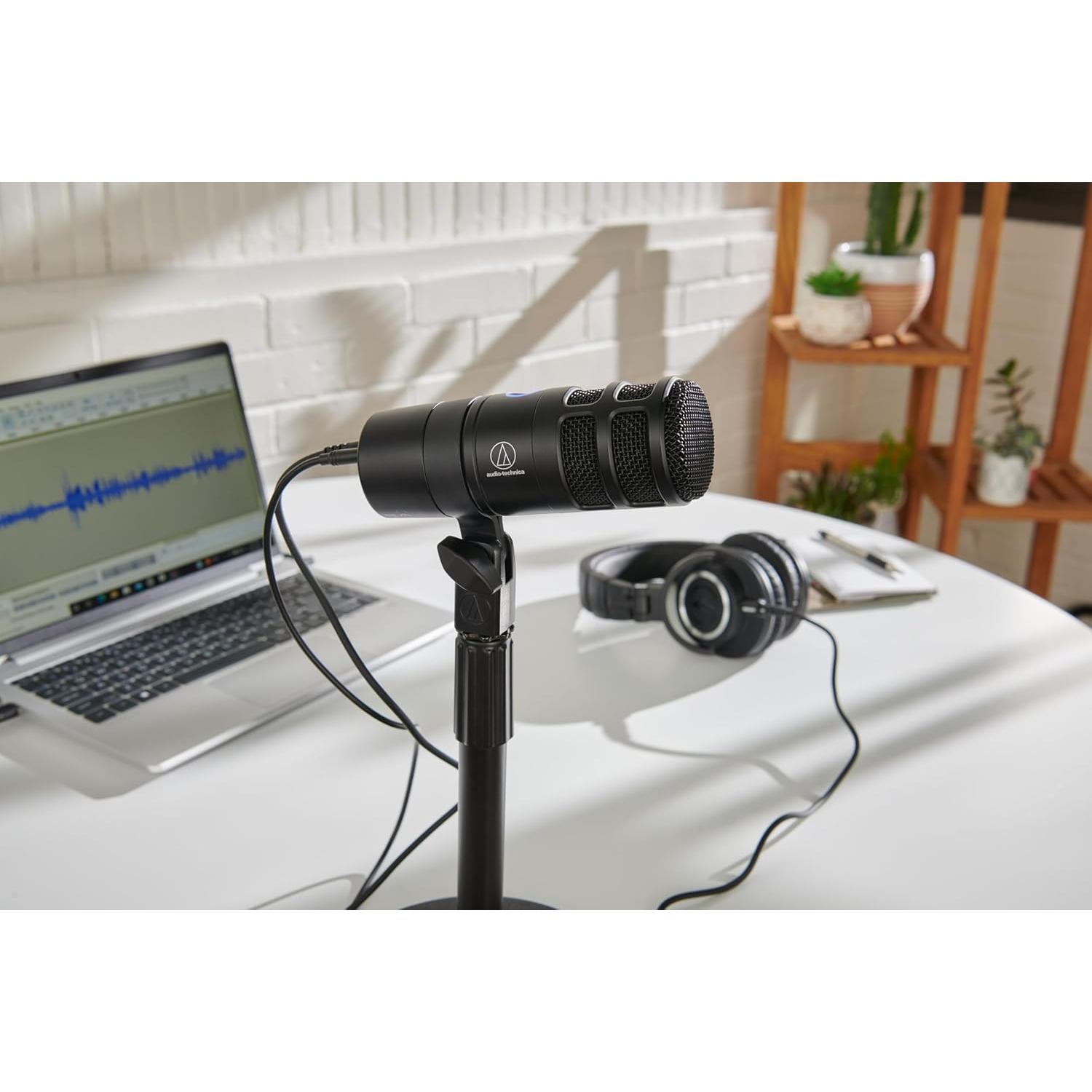 Micrófono USB Dinámico Hypercardioide Audio-Technica AT2040USB