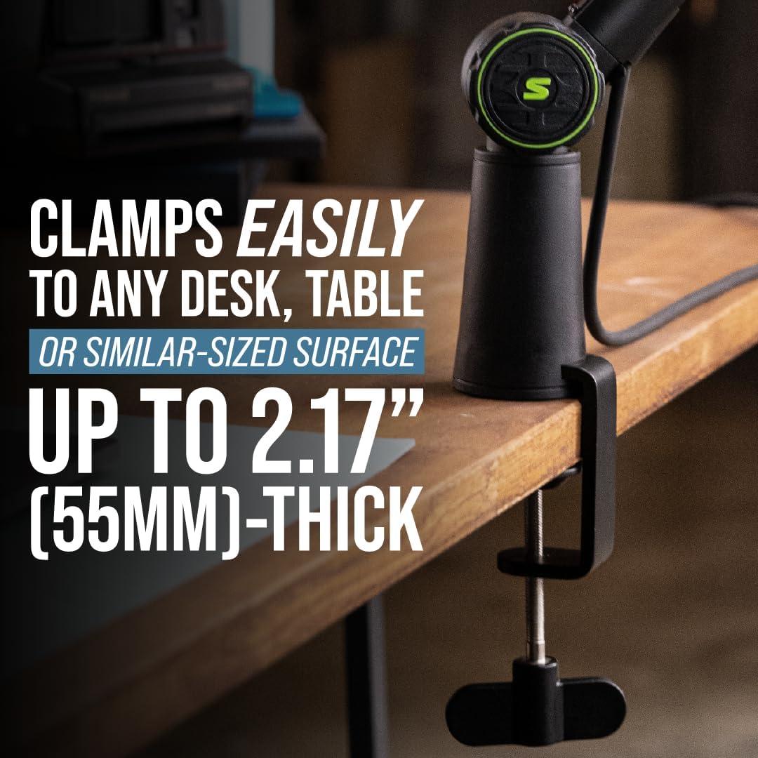 Brazo Articulado de Micrófono Shure By Gator BROADCAST1