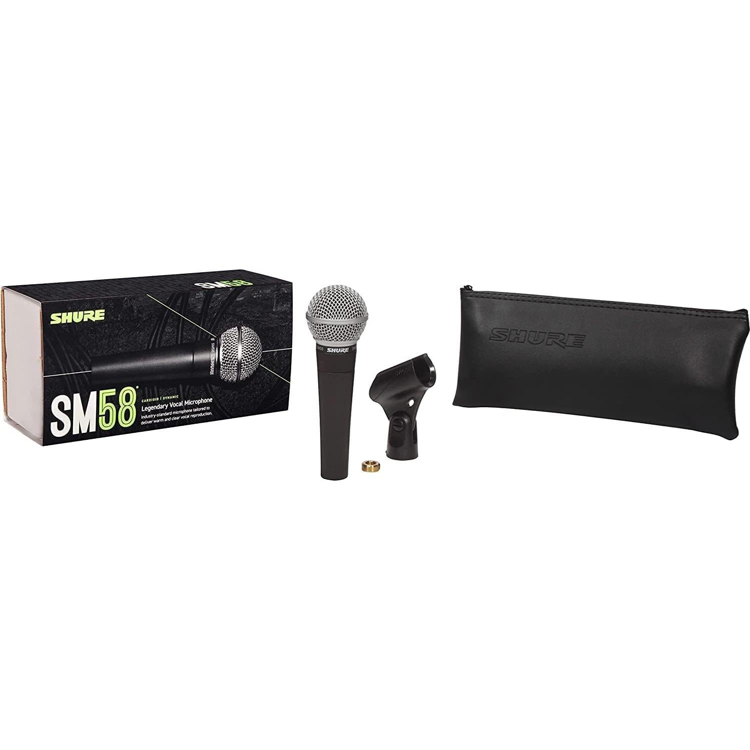 Micrófono Dinámico Cardioide Shure SM58-LC para Voces