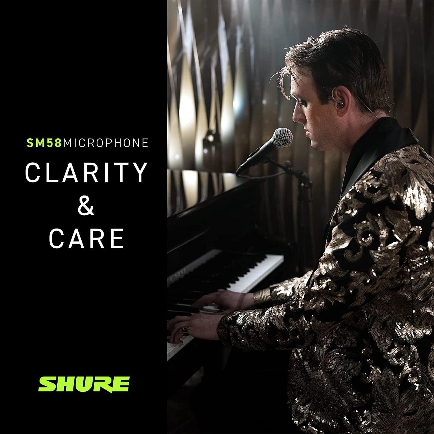 Micrófono Dinámico Cardioide Shure SM58-LC para Voces