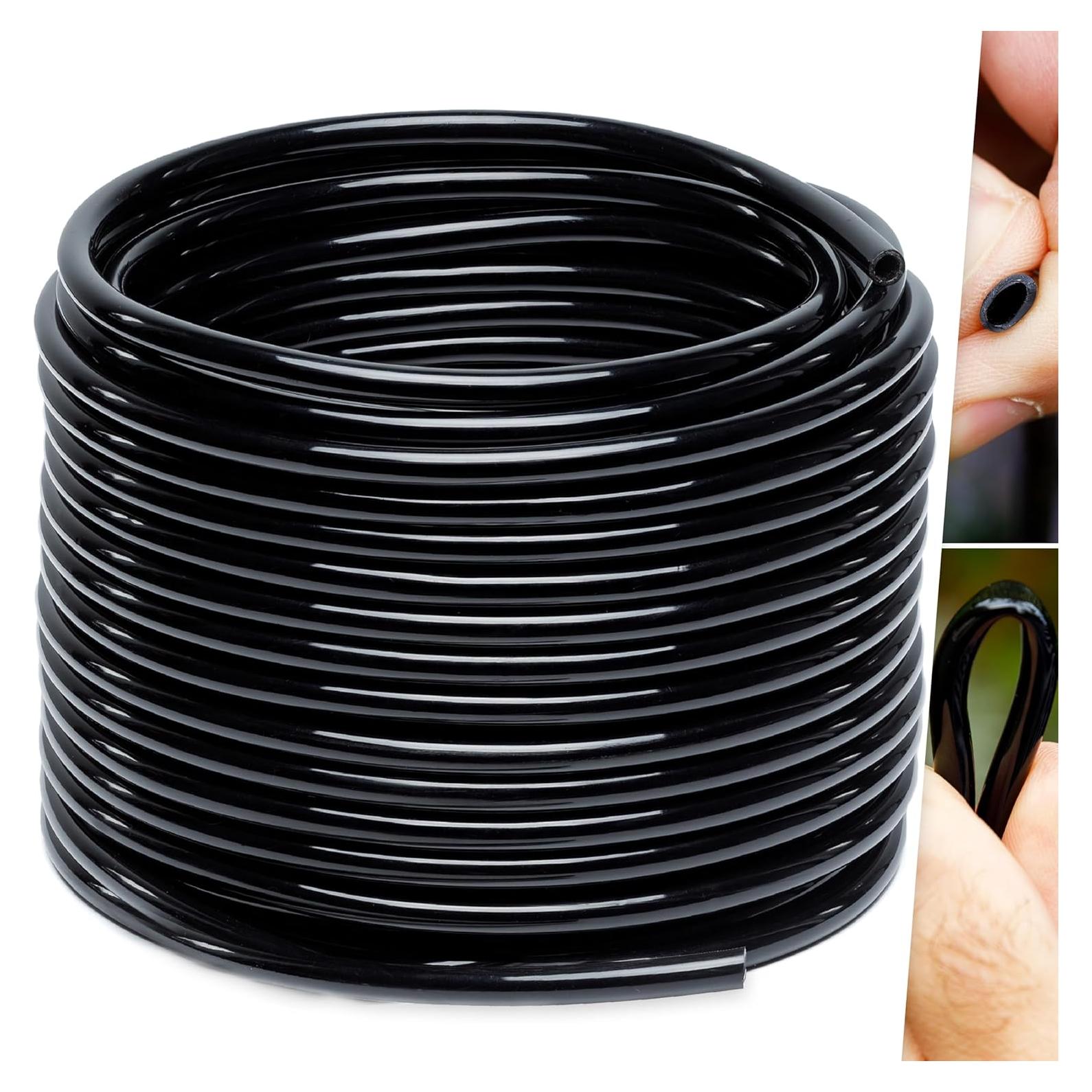 Tubería de Riego por Goteo Carpathen 1/4" 60,96 m Negra