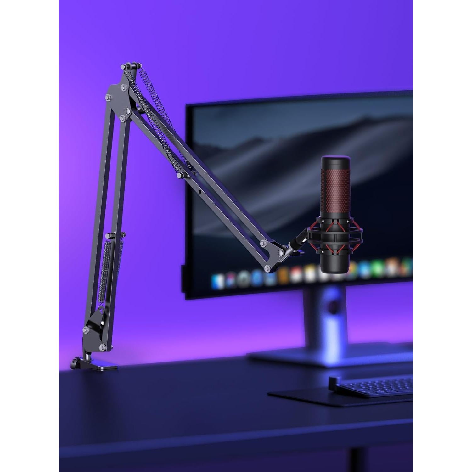 Soporte de Micrófono InnoGear Mediano Negro para Blue Yeti y más