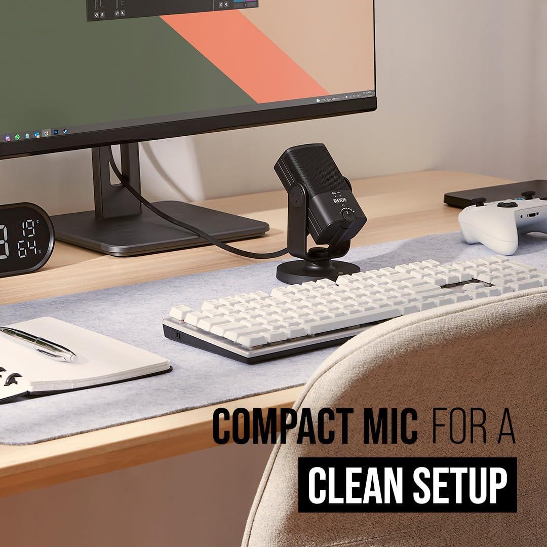 Micrófono USB RODE NT-USB Mini para grabación y streaming