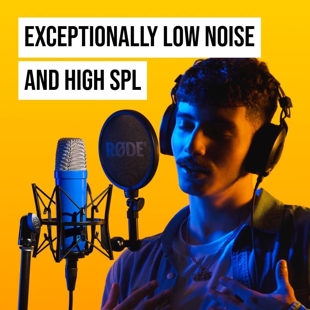 Micrófono de condensador RØDE NT1 Signature Cobalto 1"